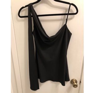 One Shoulder Dressy Top in Black from Keepsake